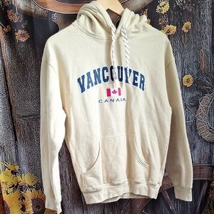 Vancouver Canada Beige Hoodie